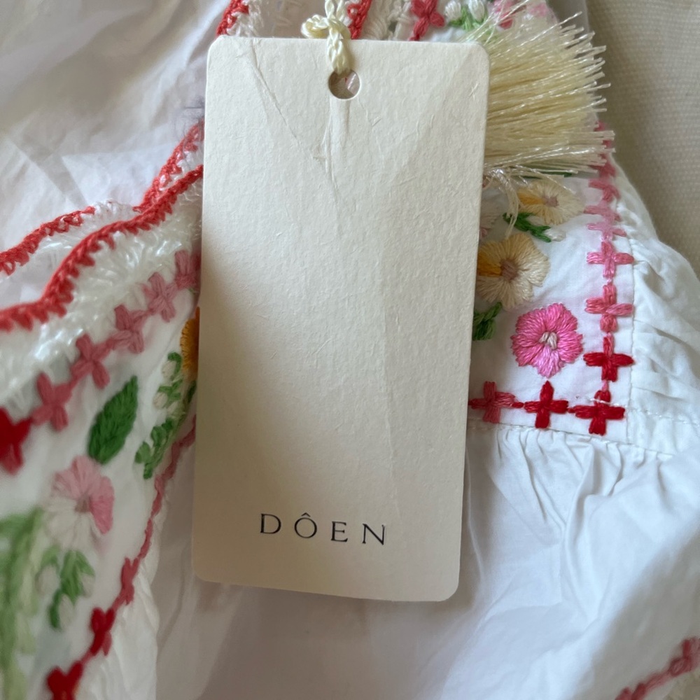 Doen Lilah Dress Altered to Tunic Top Sz. L (read description) - Picture 4 of 6